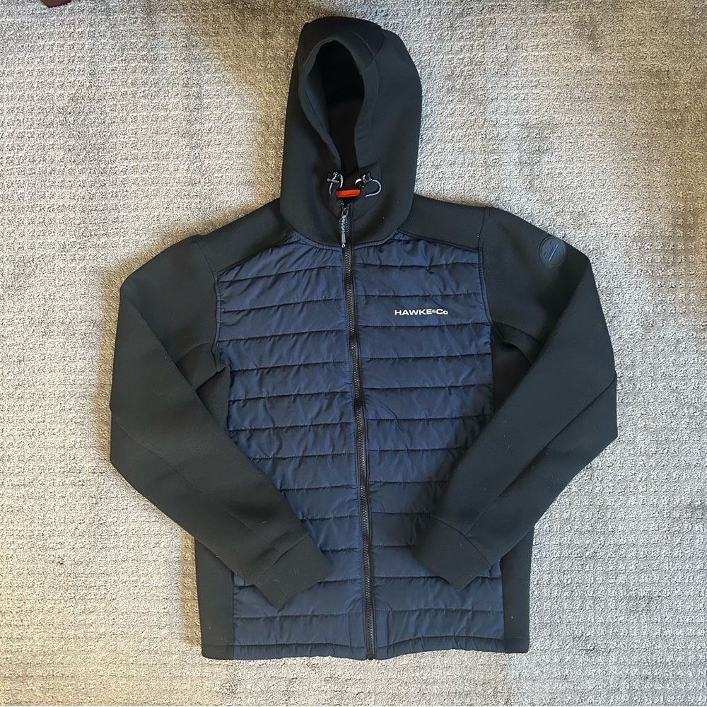 Hawke & Co Sport Men’s Small Black/Blue Jacket Performance Dynamic Sport